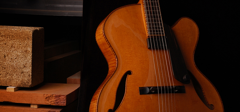 Photograph of a Koentopp Guitar