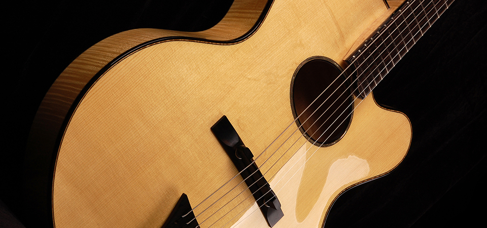 Photograph of a Koentopp Guitar