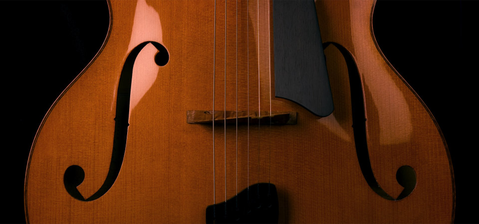 Photograph of a Koentopp Guitar